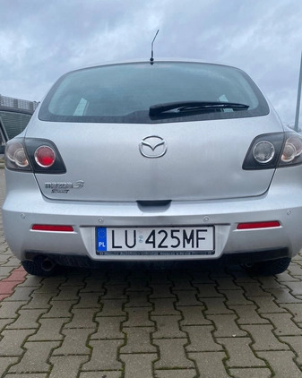 Mazda 3 cena 17500 przebieg: 142000, rok produkcji 2007 z Lublin małe 254